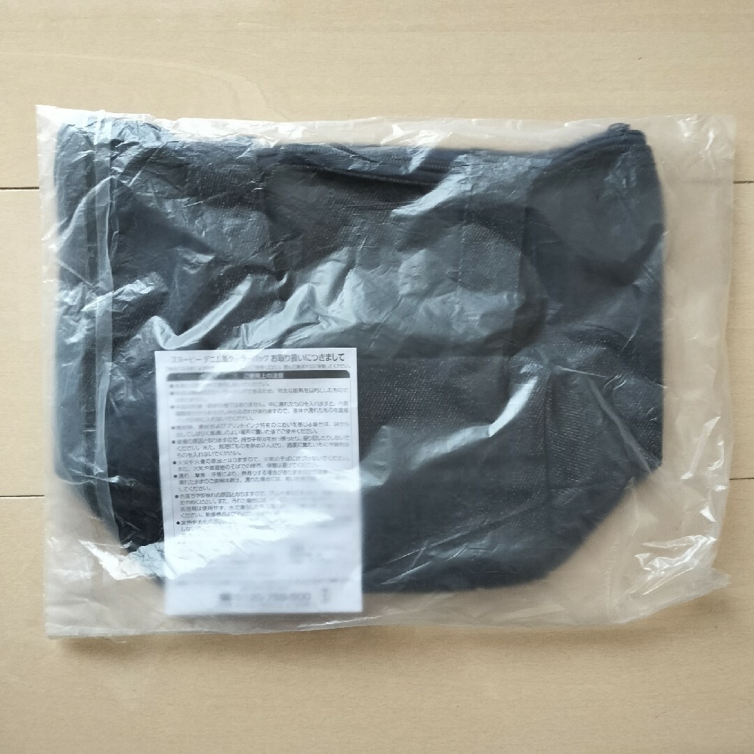 SNOOPY(スヌーピー)のスヌーピー　SNOOPY　デニム風クーラーバッグ インテリア/住まい/日用品のキッチン/食器(弁当用品)の商品写真