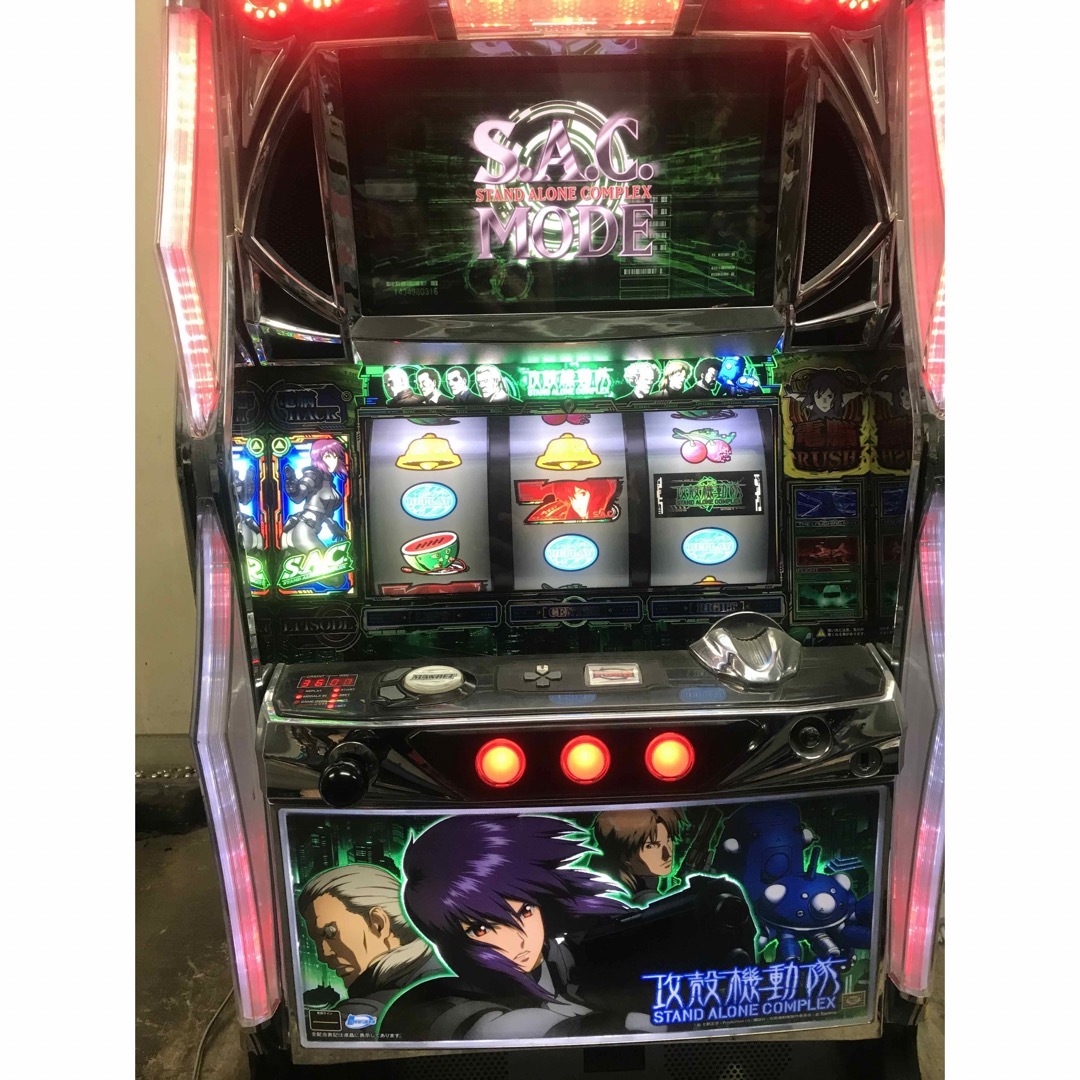 【送料、不要機込み】パチスロ攻殻機動隊S.A.C.(サミー) エンタメ/ホビーのテーブルゲーム/ホビー(パチンコ/パチスロ)の商品写真