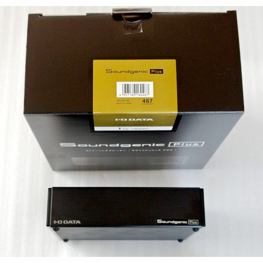 IODATA - Soundgenic Plus HDL-RA1S 1TB SSD (美品)