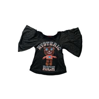 ヒステリックグラマー(HYSTERIC GLAMOUR)のHYSTERIC RICH フレア袖Tシャツ　ヒスミニ　95 90(Tシャツ/カットソー)