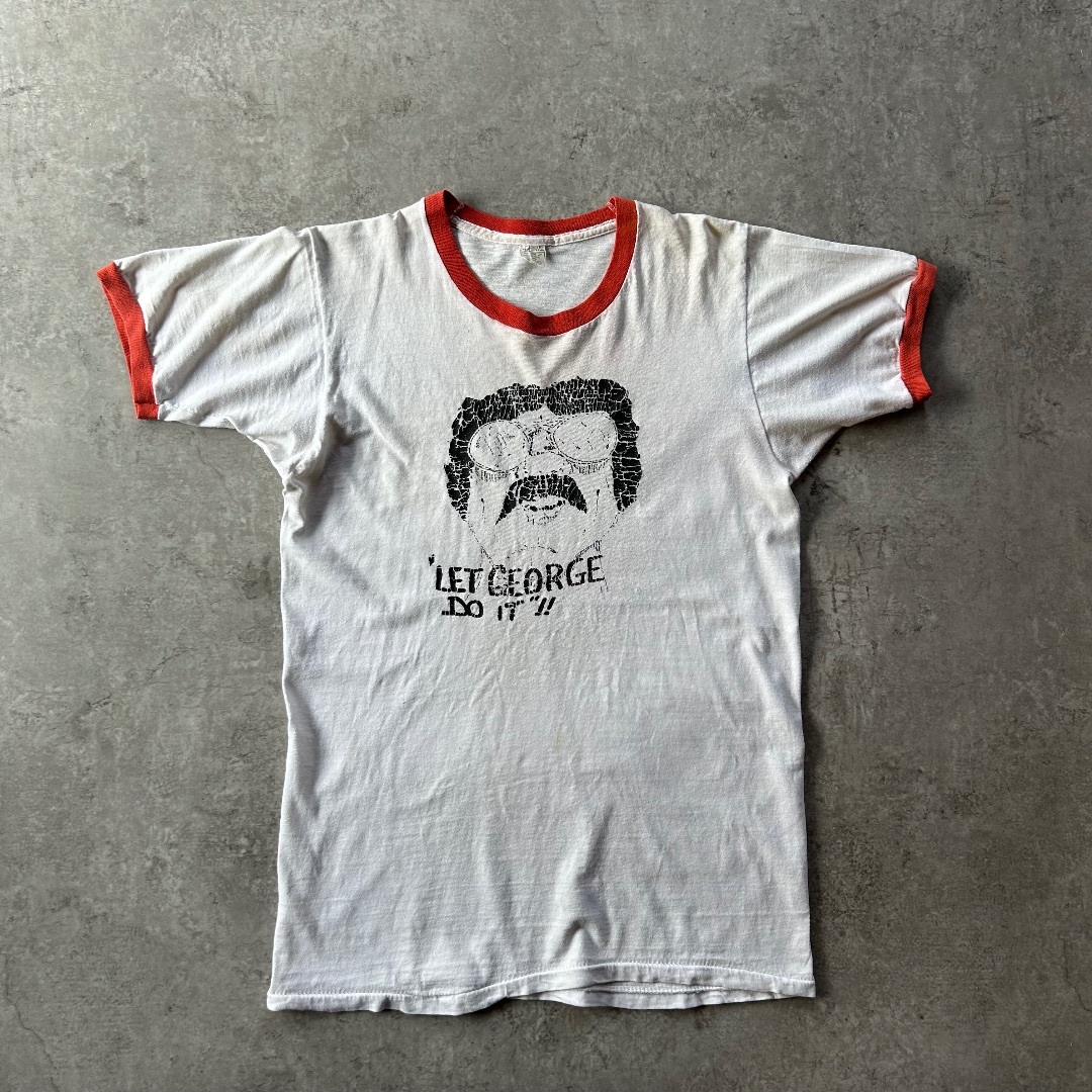 SCREEN STARS - 70s ユニオンアンダーウェア リンガーtシャツ USA製 L メッセージt