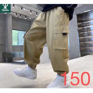 KTFB074キッズ 子供服 ワークパンツ カジュアル パンツ 男の子 春秋(パンツ/スパッツ)