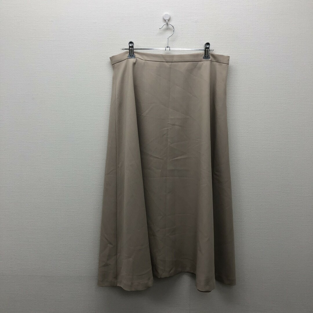 Eddie Bauer(エディーバウアー)の【Eddie Bauer】エディー・バウアー　ベージュ　スカート　レディース　ミモレ丈　オフィス　シンプル　 レディースのスカート(その他)の商品写真