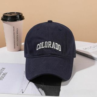 新品未使用　人気　キャップ　帽子　ネイビーブルー　大きめ　アウトドア　紺色