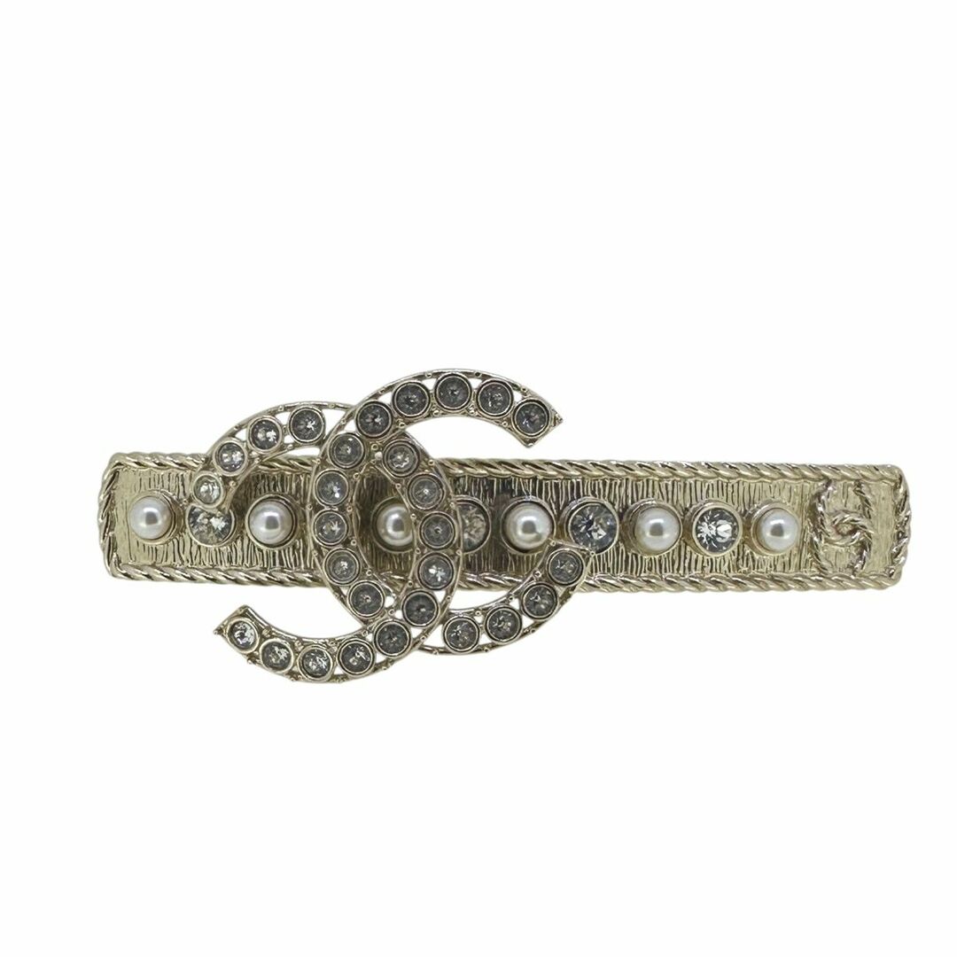 贈る結婚祝い CHANEL ラインストーン ココマーク シャネル CHANEL 【中古】 - ヘアアクセサリー