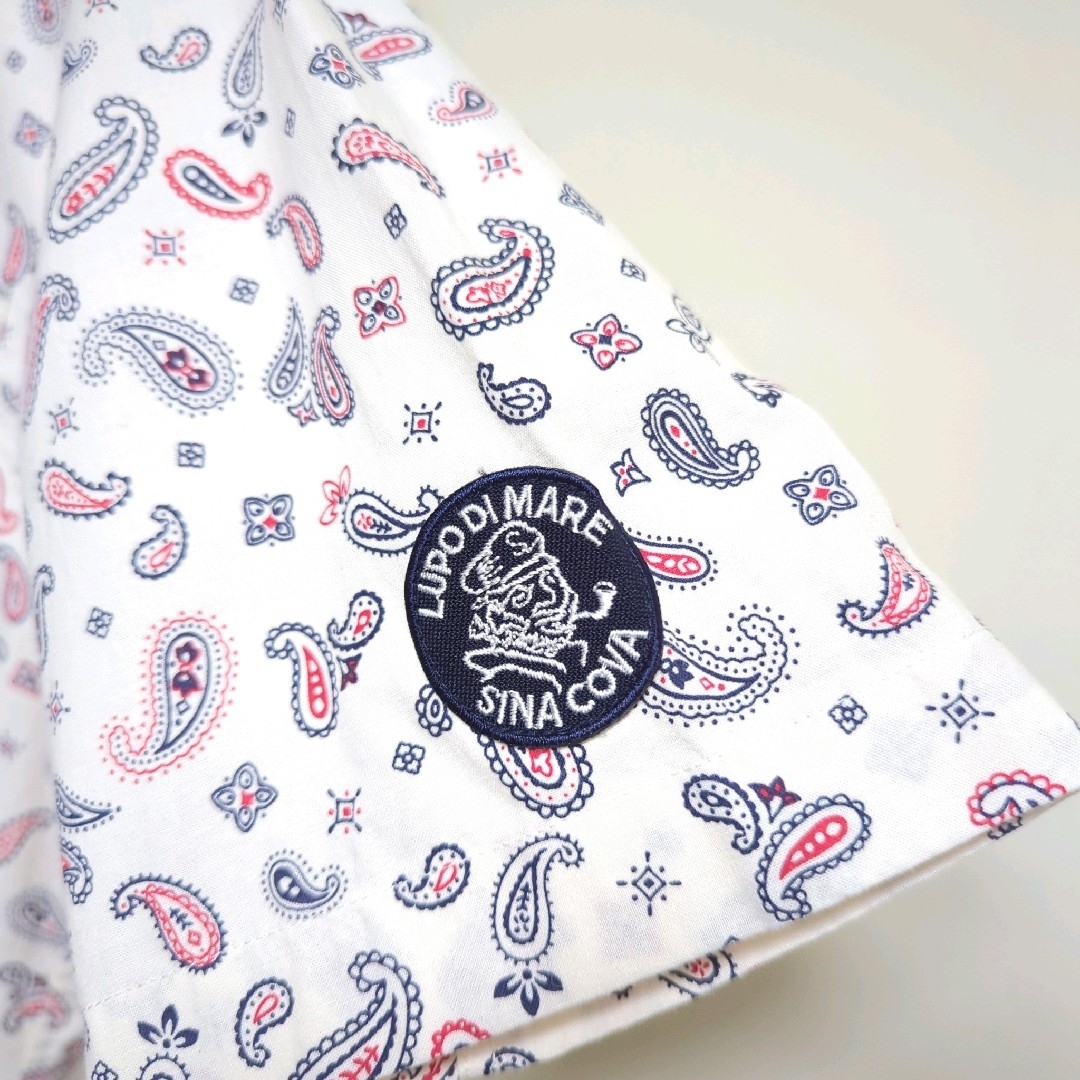 SINACOVA - ☆ SINA COVA ロゴ 刺繍 ワッペン 総柄 ペイズリー