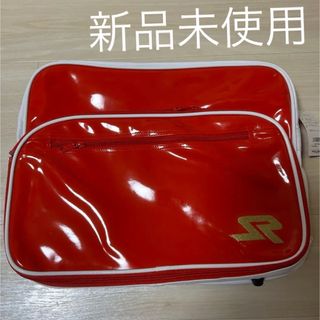 エナメルバッグ  スポーツバッグ 赤