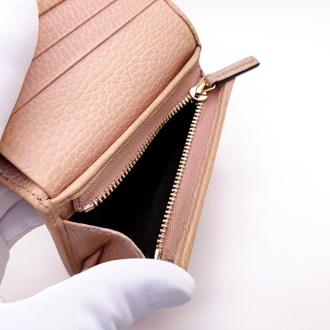 GUCCI - ✨極美品✨グッチ GUCCI GG マーモント コンパクト 二