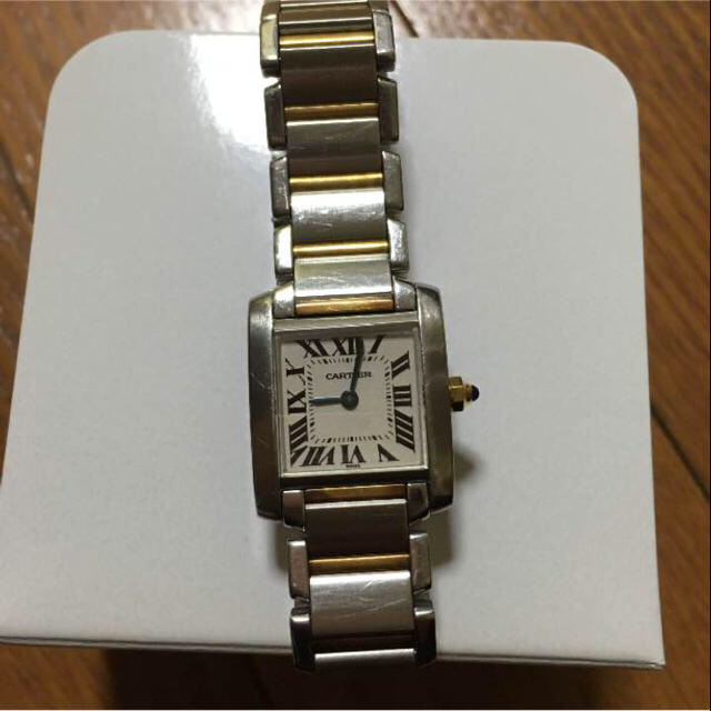 定番のお歳暮&冬ギフト カルティエ - Cartier タンク コンビ フランセーズ 腕時計 定番のお歳暮&冬ギフト カルティエ - Cartier タンク コンビ フランセーズ 腕時計