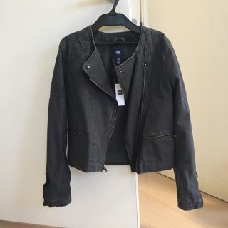 ギャップ(GAP)の【まろんねこ様専用】★値下げ★新品タグ付き！GAP ライダースジャケット(ライダースジャケット)