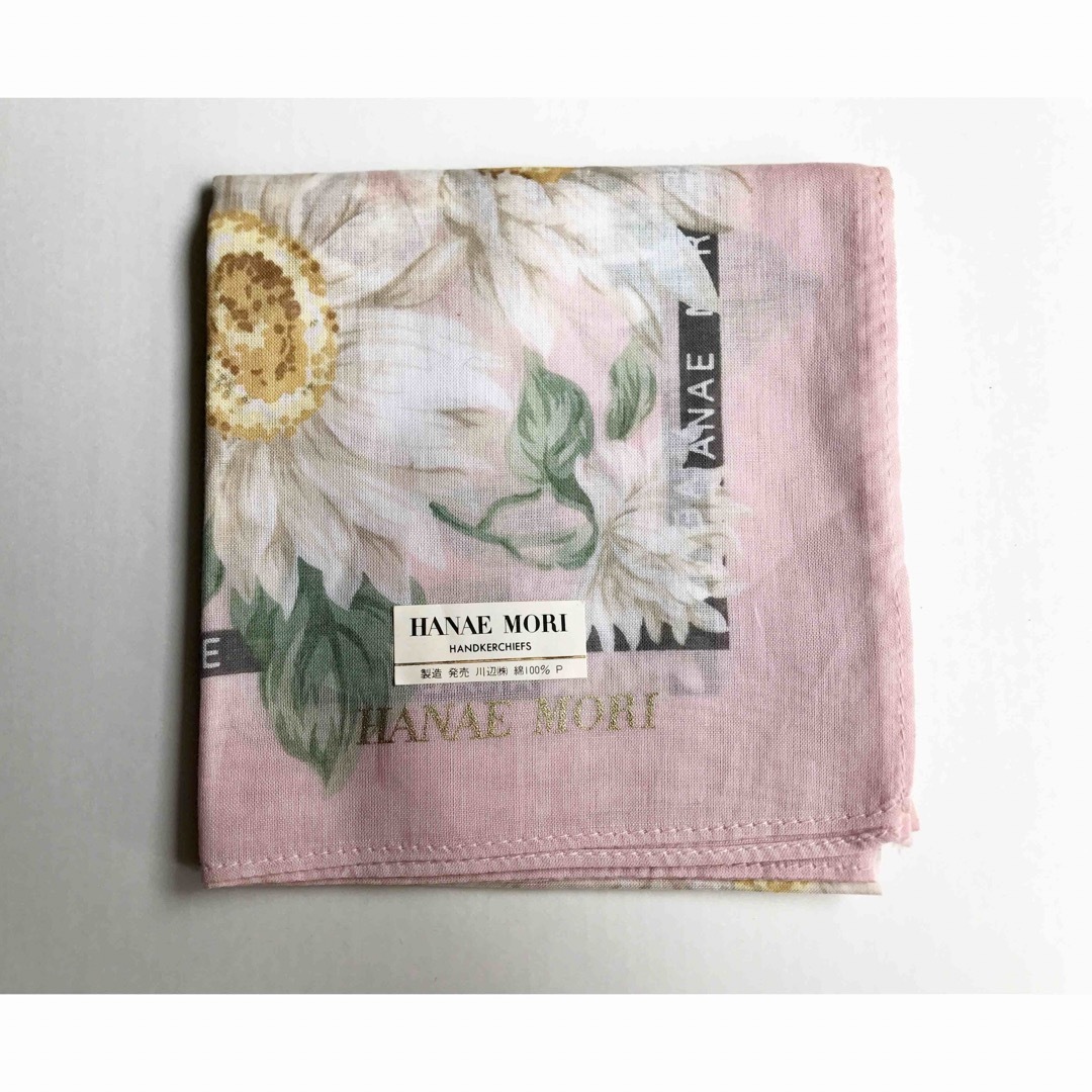 HANAE MORI(ハナエモリ)の【新品】HANAE MORI ハナエ・モリ ハンカチ ハンカチーフ レディースのファッション小物(ハンカチ)の商品写真
