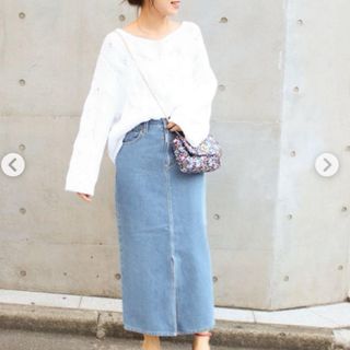 Spick & Span - 新品【Spick and Span】5 1/2 FLARE LINE SKIRT