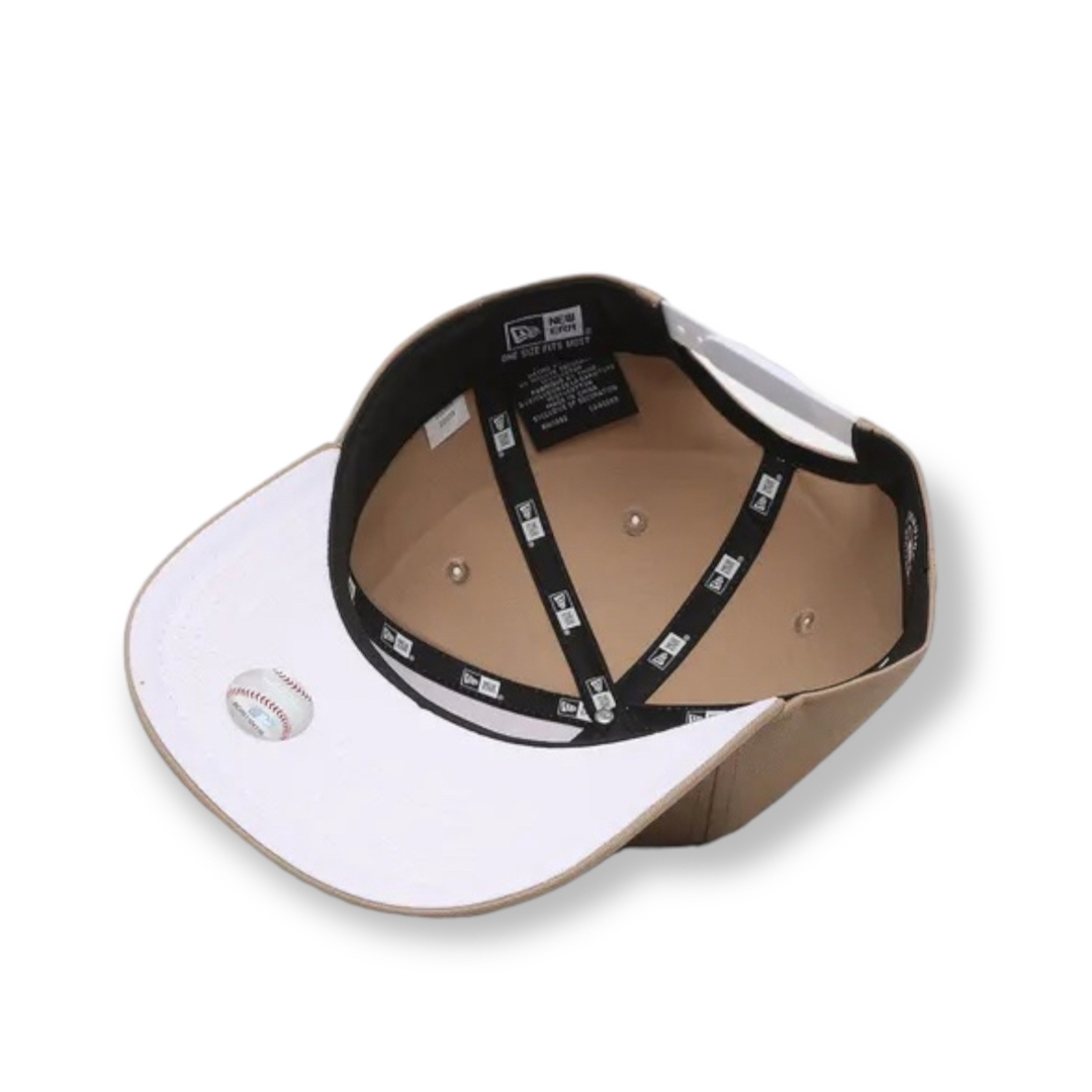NEW ERA - New Era GOLFER LA ニューエラ キャップ ベージュ NEW ERA - New Era GOLFER LA ニューエラ キャップ ベージュ