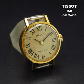 TISSOT ティソ 腕時計 T033410 B ステンレススチール/レザー