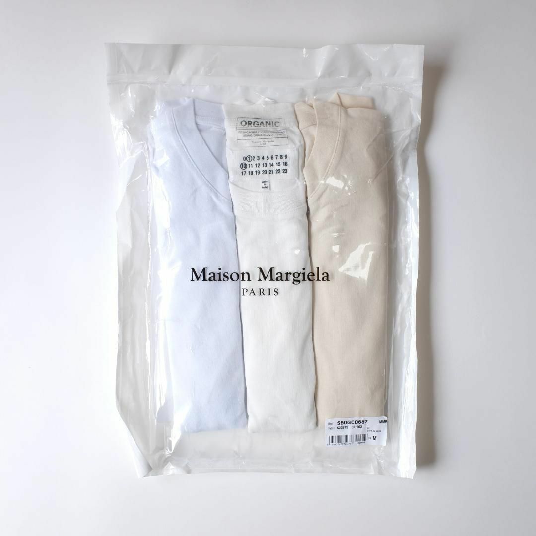 Maison Margiela(旧Maison Martin Margiela)(メゾンマルジェラ)のMaison Margiela オーガニックコットン 3パックTシャツ M メンズのトップス(Tシャツ/カットソー(半袖/袖なし))の商品写真