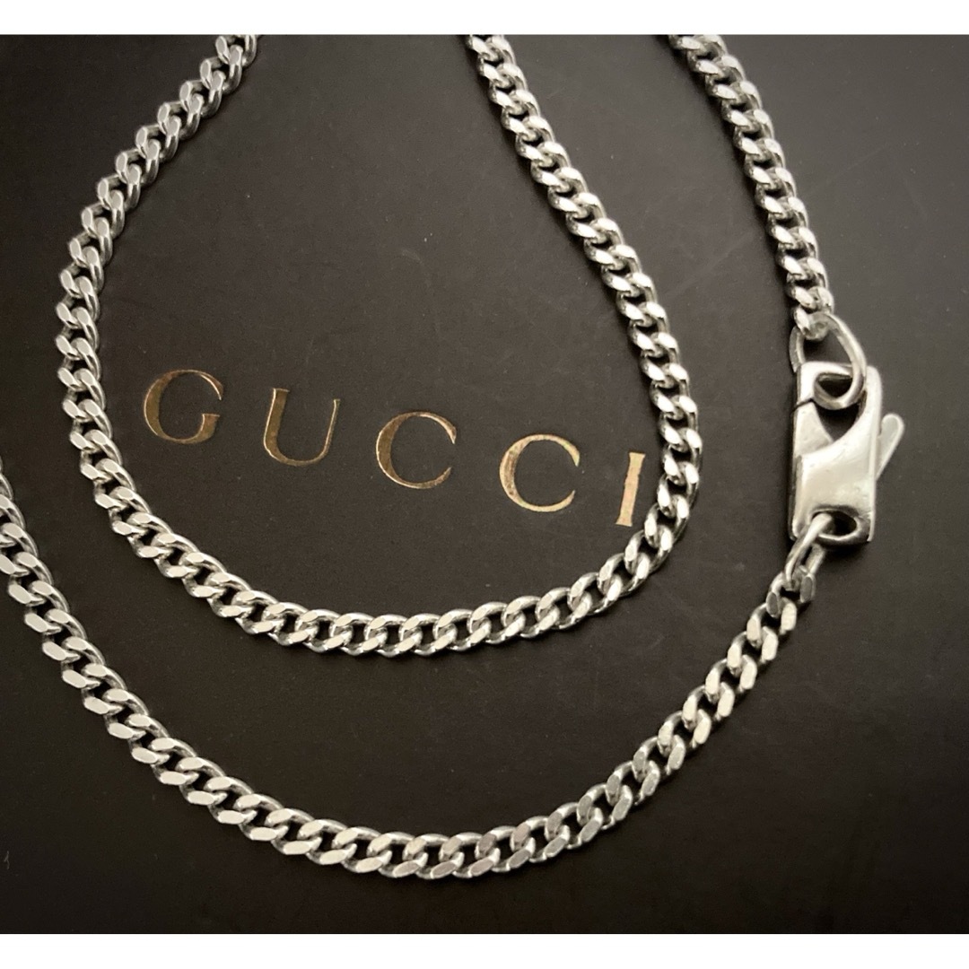 GUCCI - (E)正規品 GUCCI/グッチ 喜平チェーンネックレス(50cm GUCCI - (E)正規品 GUCCI/グッチ 喜平チェーンネックレス(50cm