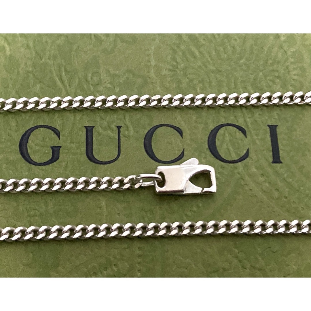 GUCCI - (E)正規品 GUCCI/グッチ 喜平チェーンネックレス(50cm GUCCI - (E)正規品 GUCCI/グッチ 喜平チェーンネックレス(50cm