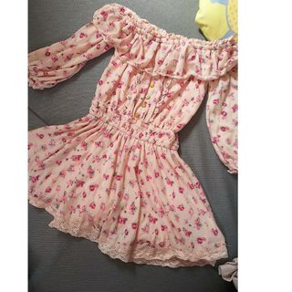 LIZ LISA - 【新品】リズメロ スイーツ柄ワンピ リズリサ マイ LIZ LISA - 【新品】リズメロ スイーツ柄ワンピ リズリサ マイ