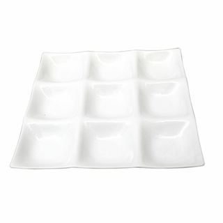 【在庫セール】[キャッスルエンタープライズ] 9種のオードブルプレート 大皿 ブ(食器)