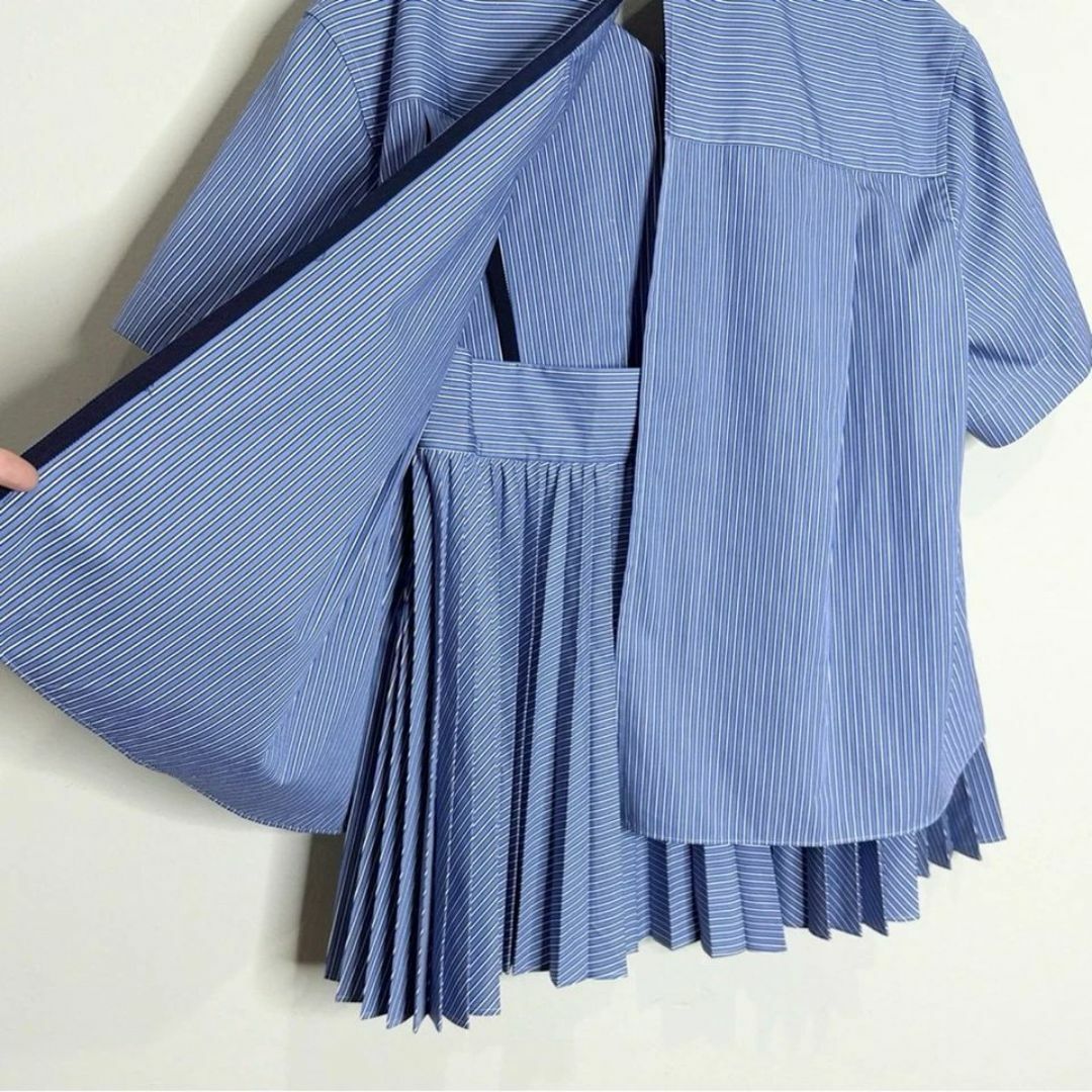 【人気ショップが最安値挑戦！】 - sacai 入手困難☆sacaiサカイ☆今季最新作Cotton Shirt Poplin トップス