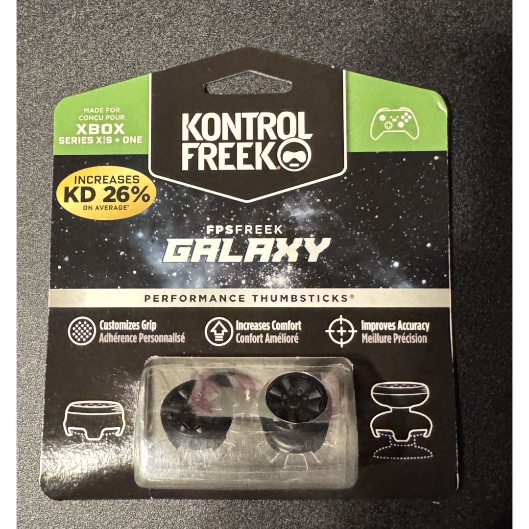 KontrolFreek FPS Freek Black Galaxy エンタメ/ホビーのゲームソフト/ゲーム機本体(その他)の商品写真