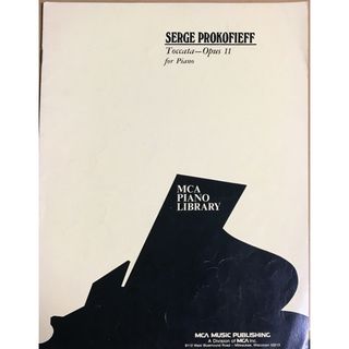 プロコフィエフ トッカータ Op.11 輸入楽譜 Prokofieff Toccata Op.11 for piano ピアノ 洋書(クラシック)
