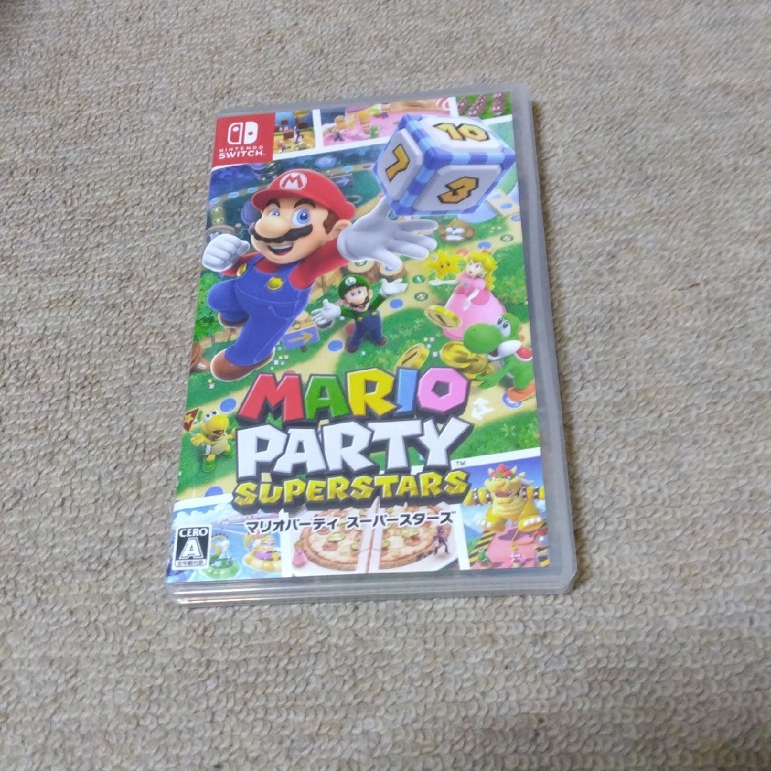 任天堂(ニンテンドウ)のマリオパーティ スーパースターズ Nintendo Switch エンタメ/ホビーのゲームソフト/ゲーム機本体(家庭用ゲームソフト)の商品写真