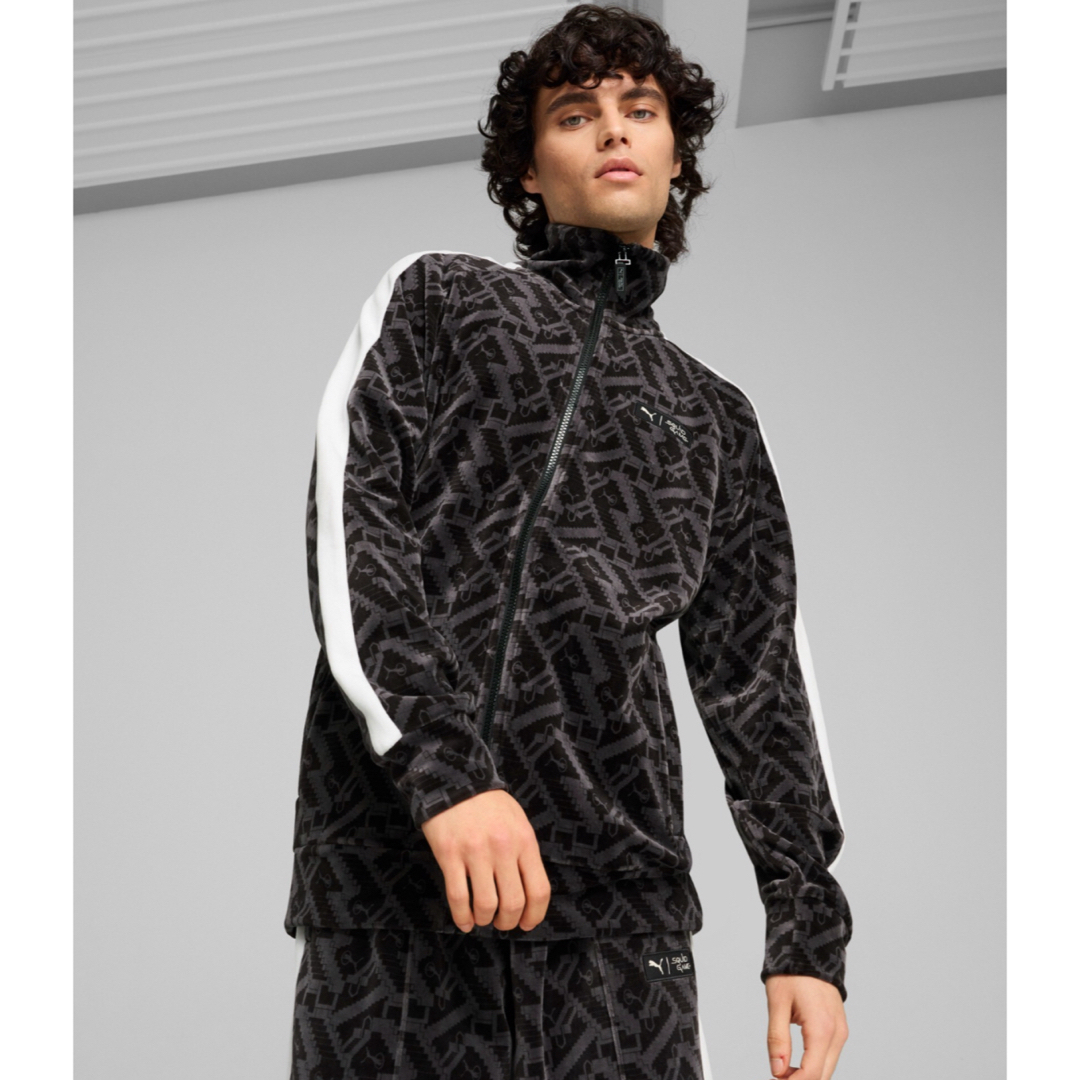 PUMA(プーマ)の【完売品】PUMA x イカゲーム ICONIC ベロア トラックジャケット M メンズのトップス(ジャージ)の商品写真