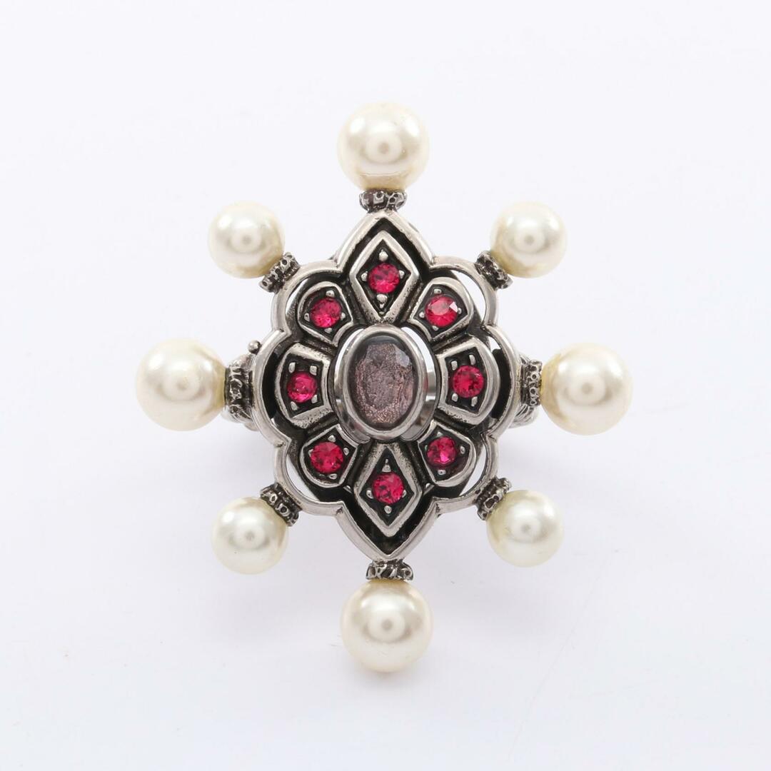GUCCI グッチ フェイクパールリング 9号 パール アクセサリー