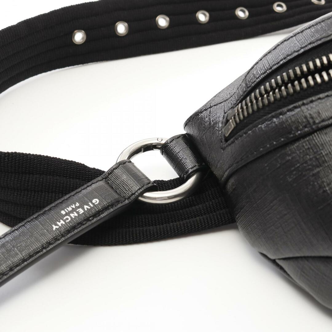 ジバンシィ レインボーロゴ PVCコーティング ウエストバッグ GIVENCHY - ジバンシィ GIVENCHY レインボーロゴ ウエストバッグ