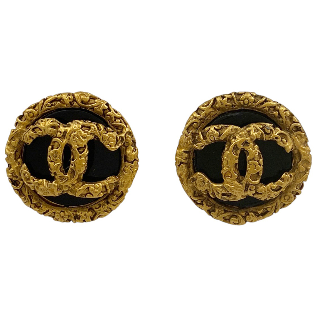 【年中無休】 ココマーク シャネル - CHANEL ラウンド 【中古 GP イヤリング イヤリング