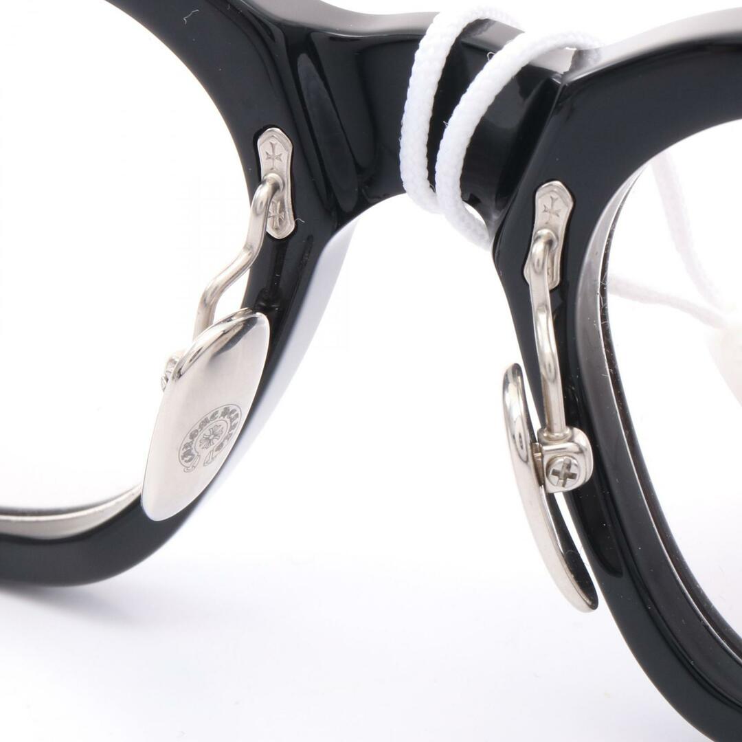 Chrome Hearts(クロムハーツ)のクロムハーツ CHROME HEARTS CUMPTION-A メガネ 衣料品 プラスチック / メタル メンズ ブラック系 / シルバー系 【中古】 メンズのファッション小物(サングラス/メガネ)の商品写真