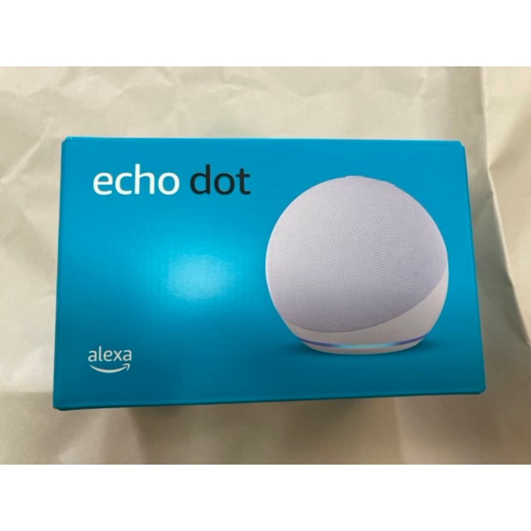 Echo Dot (エコードット) 第5世代 - Alexa、センサー搭載、グレ スマホ/家電/カメラのオーディオ機器(スピーカー)の商品写真
