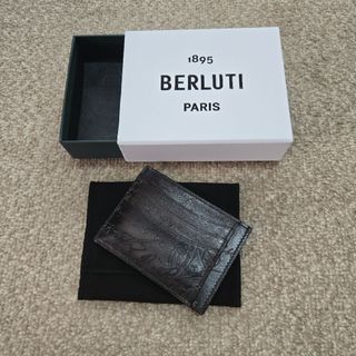 特注25万 ベルルッティ フィギュア マネークリップ 財布