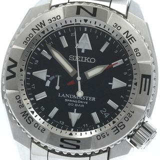 セイコー(SEIKO)のセイコー SEIKO SBDB003/5R66-0AM0 プロスペックス ランドマスター スプリングドライブ メンズ 箱付き_883595(腕時計(アナログ))
