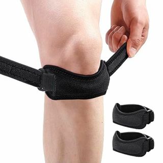 Alzati 膝サポーター 2個入 【理学療法士監修】 バンドタイプ オスグッド(その他)