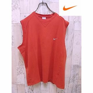 ナイキ(NIKE)のナイキ Nike L レッドタンクトップシャツ(Tシャツ/カットソー(半袖/袖なし))
