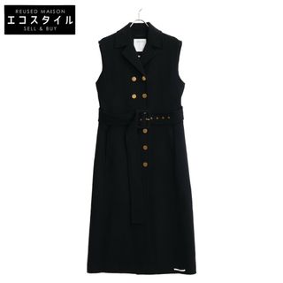 スポーツマックス 227601196 21年 黒 ｸﾁｰﾄｱﾏｰﾉ ｶｼﾐﾔ混 ﾛﾝｸﾞｼﾞﾚ 42(ベスト/ジレ)