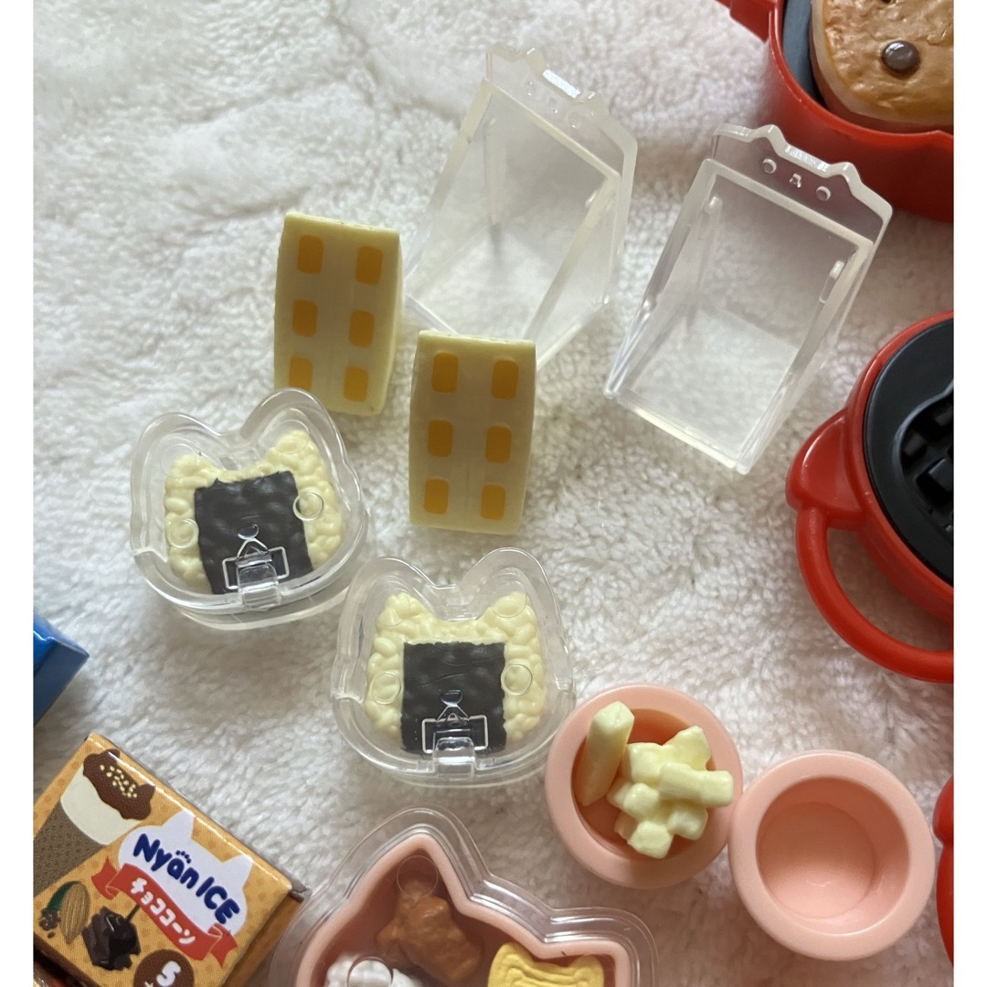 にゃんこキッチン　にゃんこマート　にゃんこミニチュアセット　 エンタメ/ホビーのおもちゃ/ぬいぐるみ(キャラクターグッズ)の商品写真