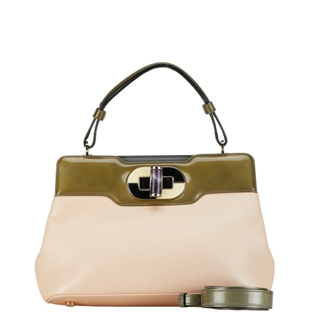 BVLGARI - ブルガリ イザベラ ロッセリーニ ハンドバッグ ショルダーバッグ 2WAY レザー レディース BVLGARI 【1-0154825】