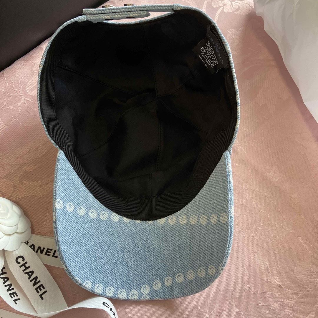 CHANEL パール柄キャップ25P 1番人気色