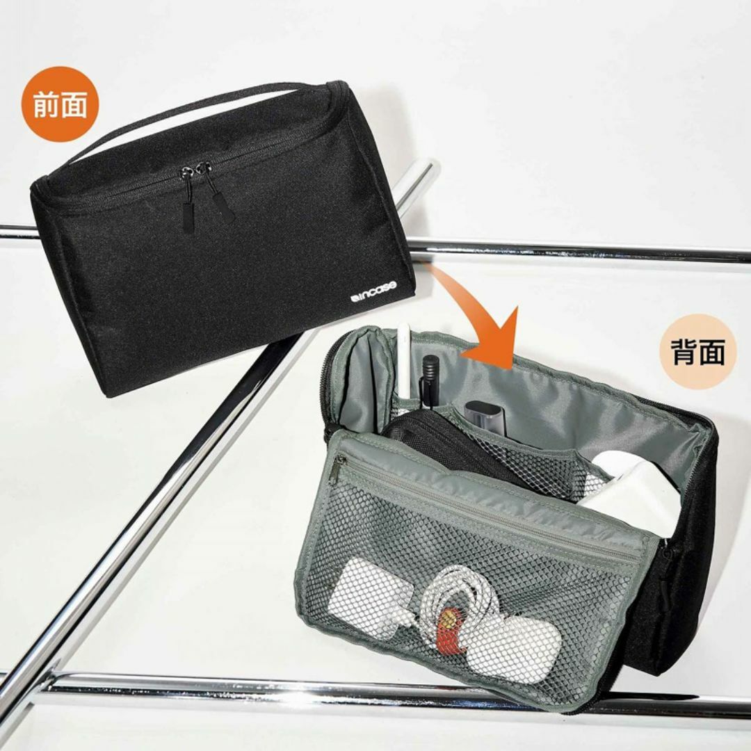 MonoMax 6月号 Incase ガバッと開くスタンド式万能ケース メンズのバッグ(ドラムバッグ)の商品写真