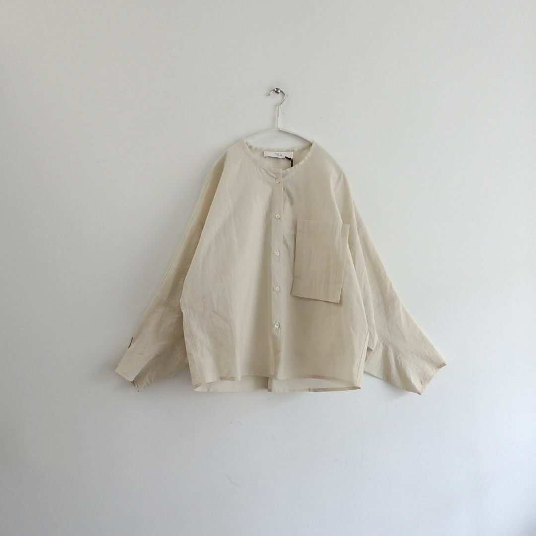 TELA - 【新品】定価34,100円　TELA　オーバーブラウス　2025ss