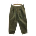 tricot COMME des GARCONS / トリココムデギャルソン | 2011AW | 製品染め 2タック テーパード パンツ | S | オリーブ | レディース