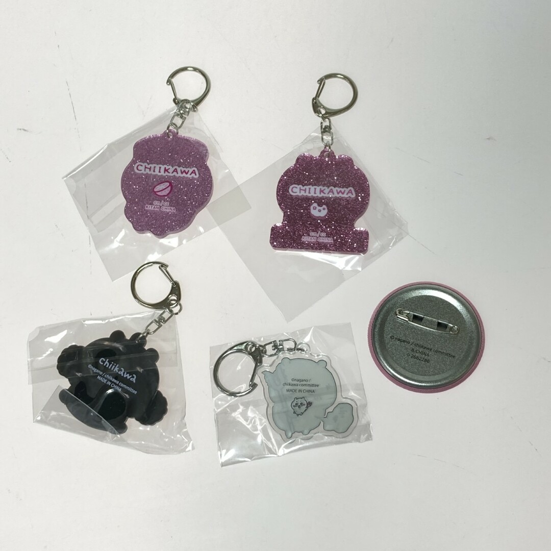 ◎◎ ちいかわ グッズ まとめ ピタレスト キーホルダー 缶バッジ