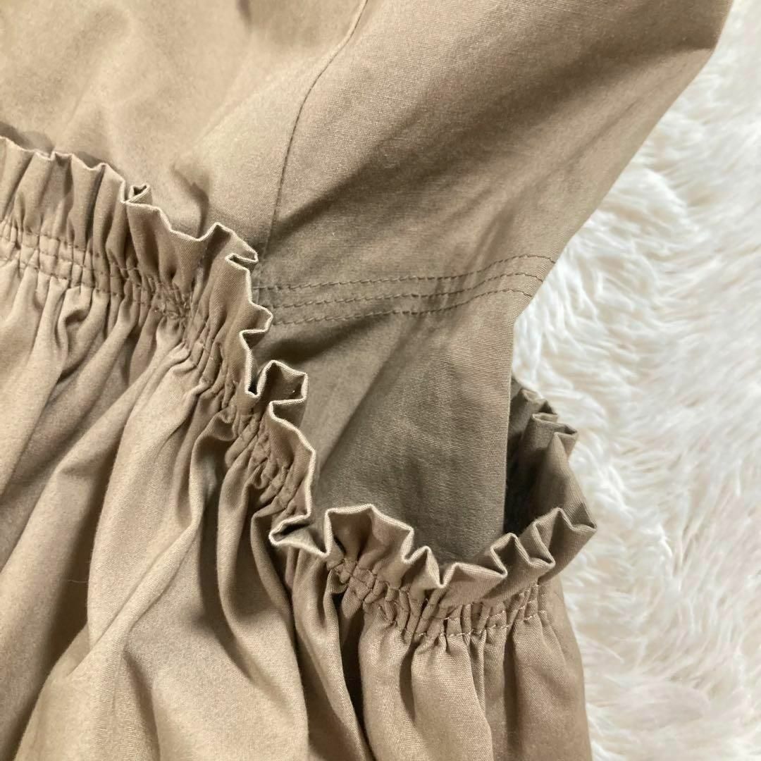 BURBERRY - 未使用タグ付 バーバリー ギャザーワンピース フレア