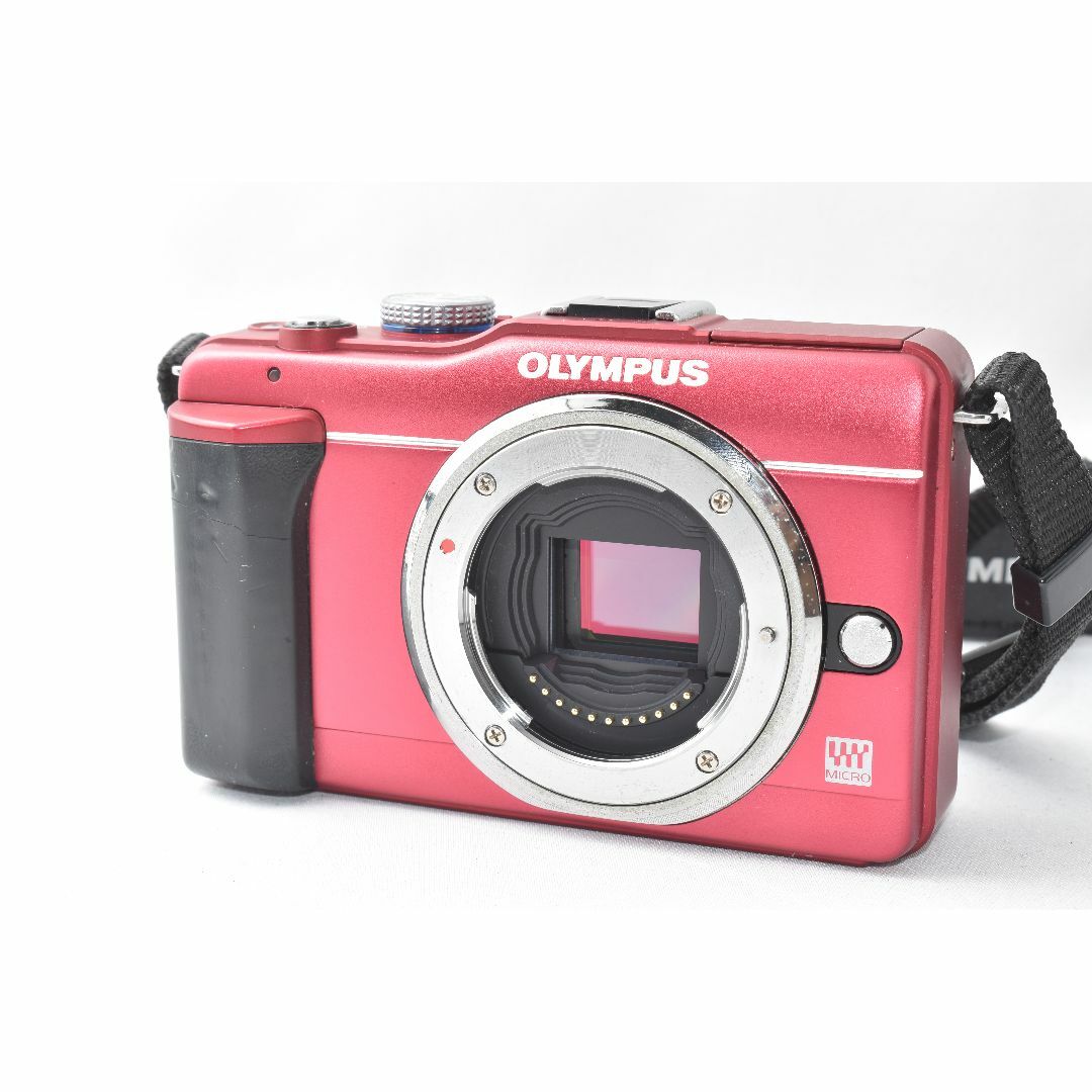 OLYMPUS PEN E-PL1s レッド ボディ