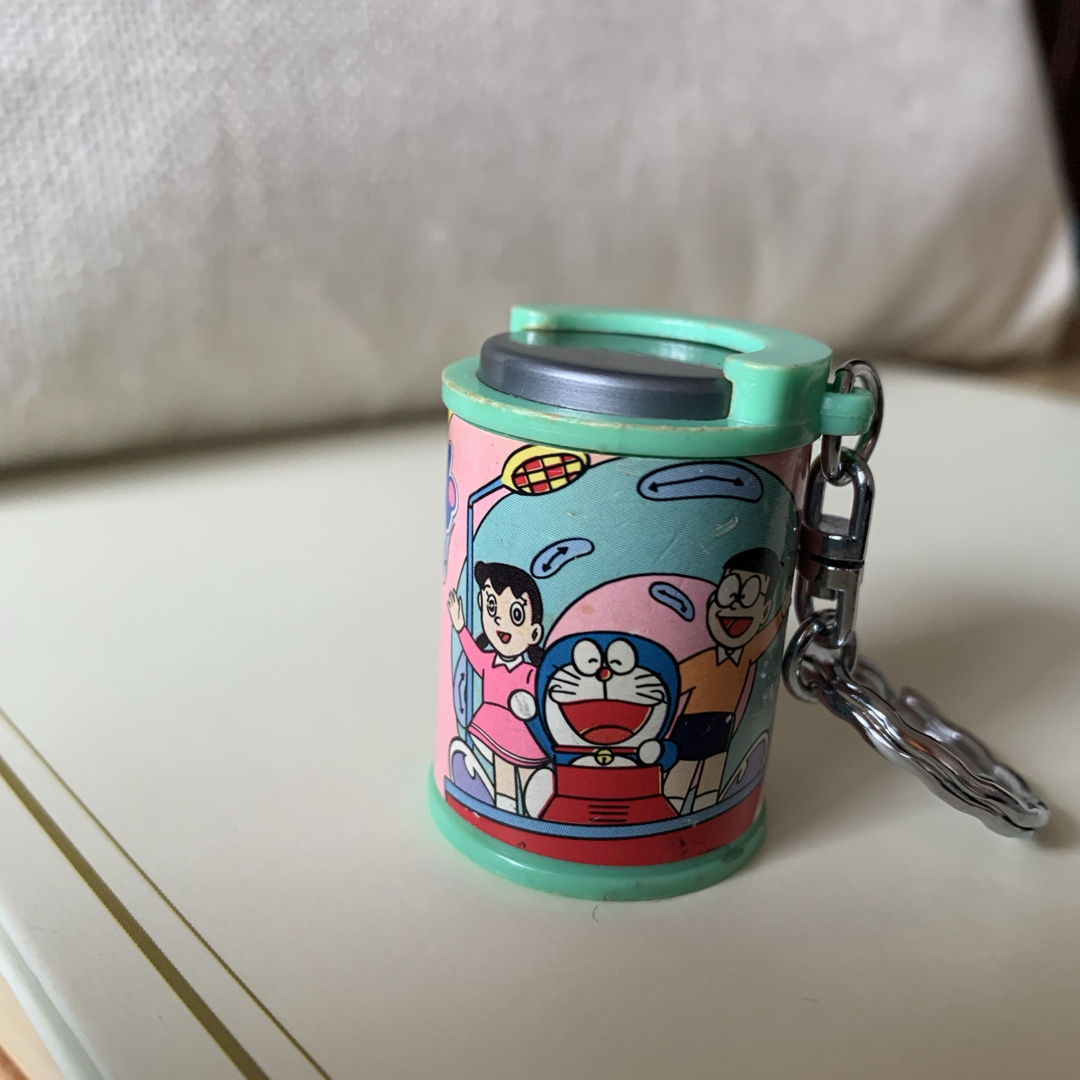 レトロ ドラえもん コインホルダー コインケース キーホルダーの