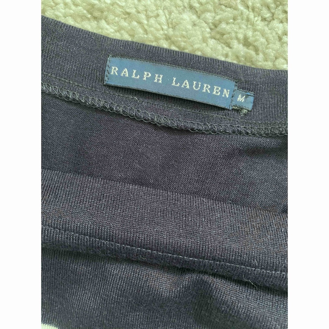 [POLO RALPH LAUREN] ネイビーホワイト ボーダーニットワンピ POLO RALPH LAUREN - ポロラルフローレン ワンピース コットン
