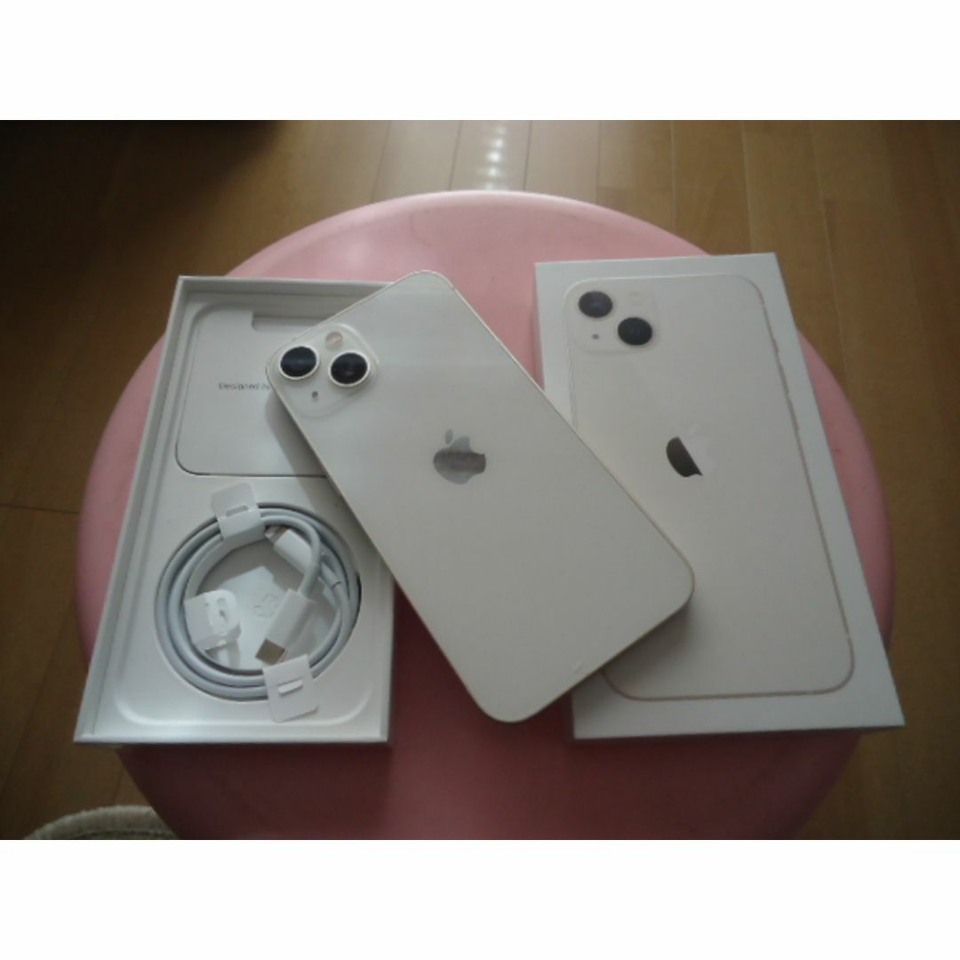 iPhone - iPhone 13 256GB Starlight SIMフリー　中古美品